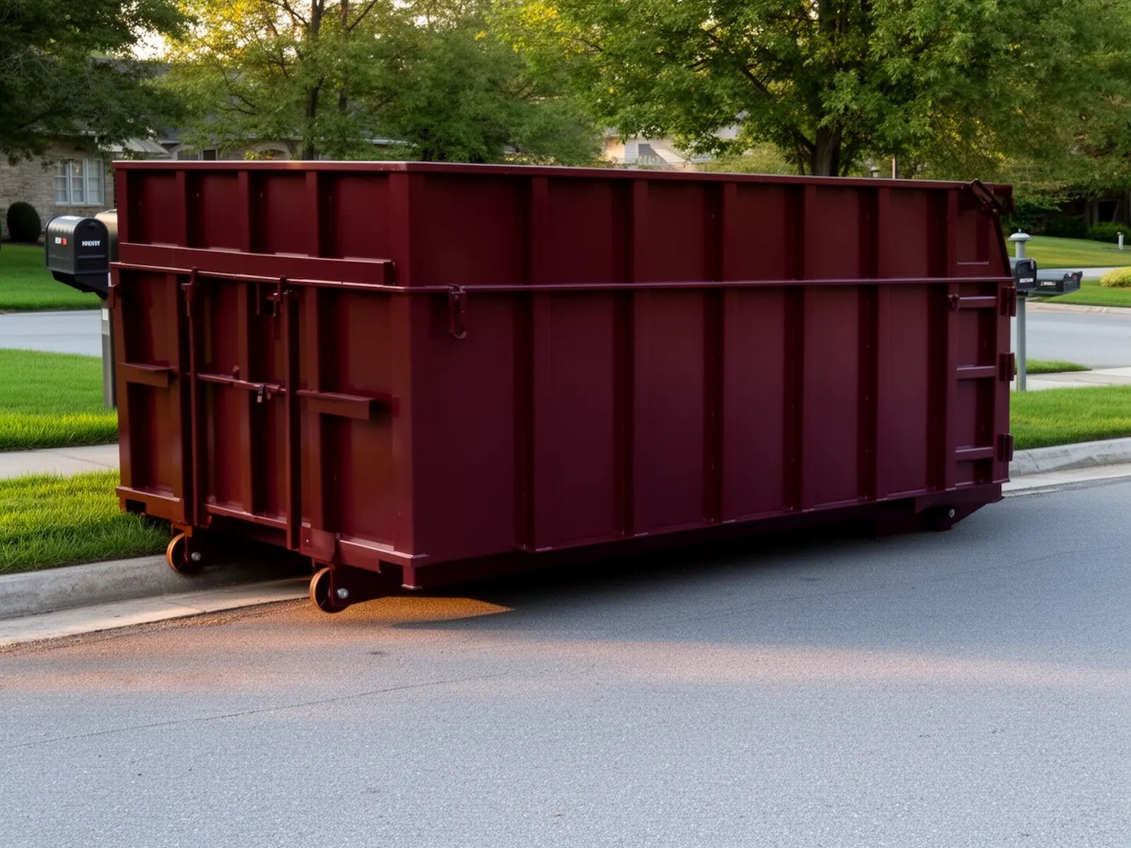 Roll-off dumpster from Black Hawk Hauling in Ferndale, MI